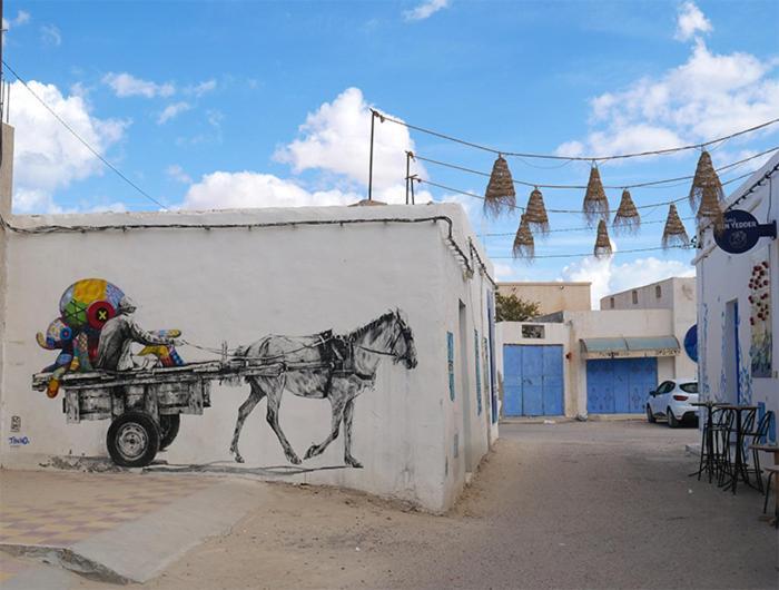 Wostel Djerba Apartamento Erriadh Exterior foto
